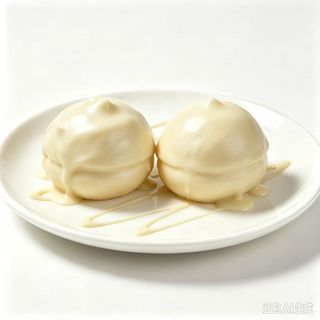 061. Profiterole bianco (2pz)