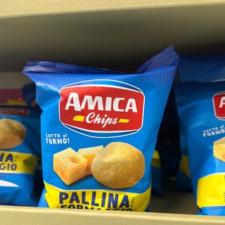 Pallina al formaggio, amica chips 50 gr