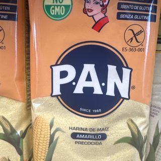 Harina de maiz amarillo 1 kg