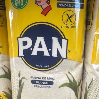 Harina de maiz Pan Blanca 1kg