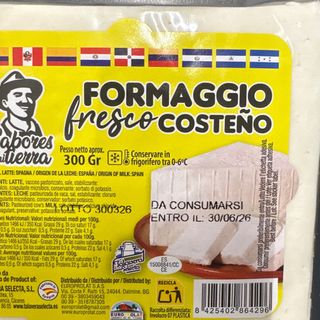 Formaggio fresco costeno 300 gr