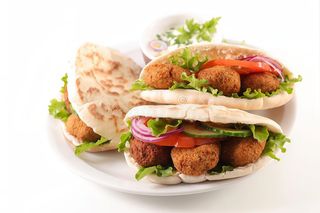 Panino falafel