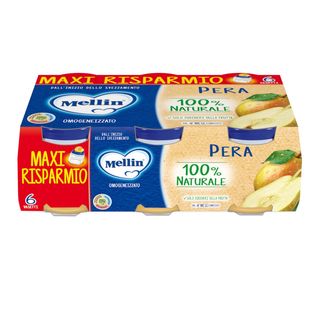Mellin pera 6x100 gr