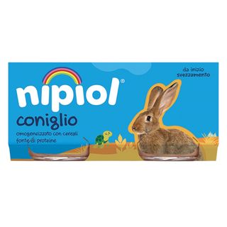 nipiol coniglio 2x80 g.