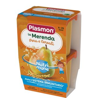 Plasmon merenda pera e cereali