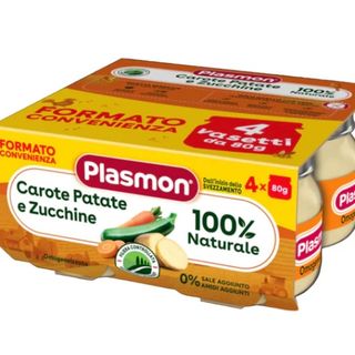 plasmon carote patate e zucchine