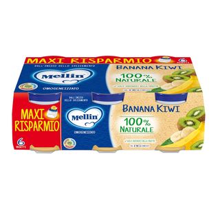 Mellin banana kiwi 6x100 gr