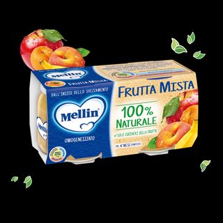 Mellin Frutta Mista 2x100g