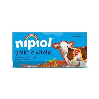 Nipiol pollo e vitello 2x80 g.