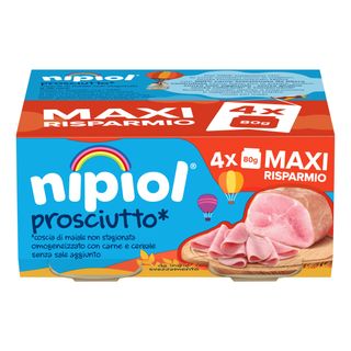Nipiol prosciutto 4x80g