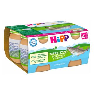 hipp merluzzo con patate e carote