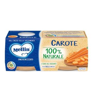 Mellin carote 2x80 gr