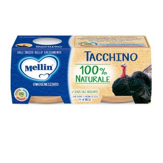 Mellin tacchino 2x80 gr