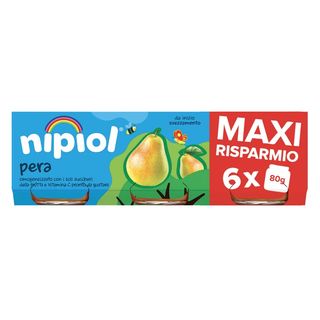 nipiol pera 6x80 g.