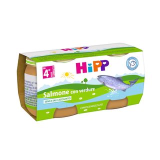 hipp salmone con verdure