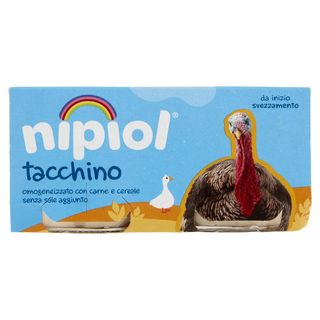 nipiol tacchino 2x80 g.