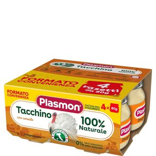 plasmon tacchino 4x80 g.