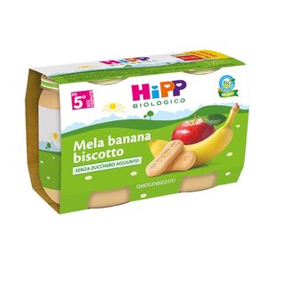 Hipp merenda mela banana  biscotto