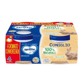 mellin coniglio 4x80 g.
