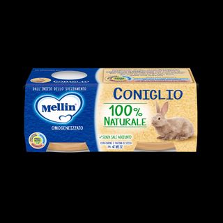 Mellin coniglio 2x80 gr