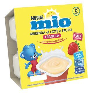 Nestlè mio merenda latte e frutta fragola