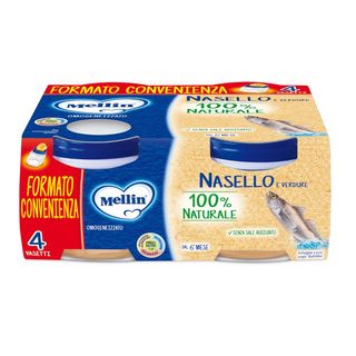 Mellin nasello 4x80 gr
