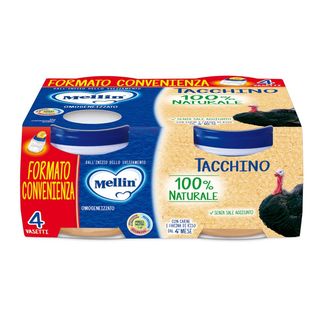 mellin tacchino 4x80 g.