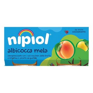 Nipiol albicocca mela 2x80 g.