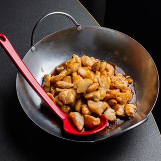119. Pollo e mandorle