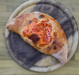 Calzone con verdure