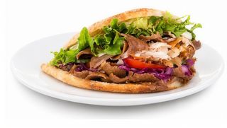 Panino doner kebab