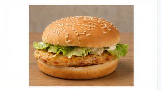 Hamburger pollo steak