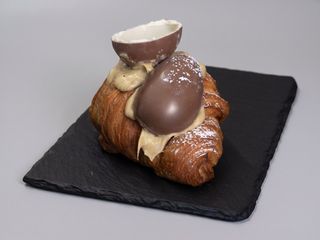 Cornetto pistacchio e ovetto