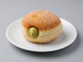 Bombolone fritto pistacchio