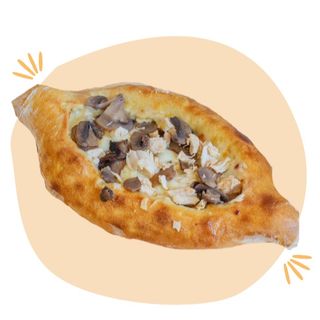 Barchetta Formaggio, Pollo e Funghi (250g)