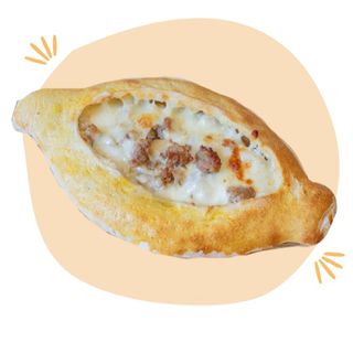 Barchetta Formaggio, Salsiccia e Scamorza (250g)