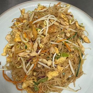 265.spaghetti riso con pollo