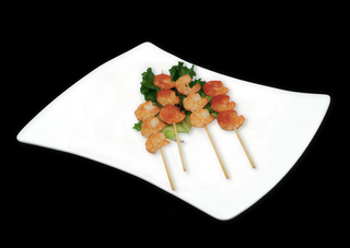 306. Ebi no kushiyaki 4 pezzi