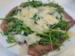 Roast beef rucola grana
