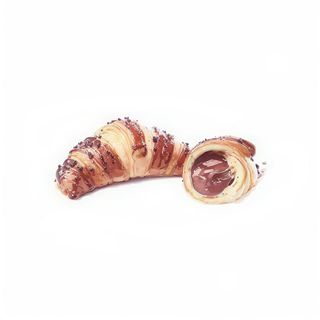 Croissant dolce al cioccolato