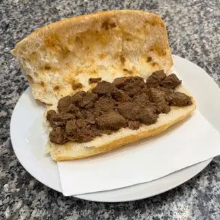 Kavurma ekmek kasarli