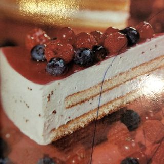 Mousse yogurt e frutti bosco