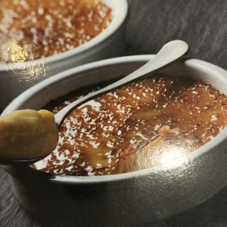 Crema catalana in coccio