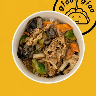 91. Riso con carne di agnello al cumino