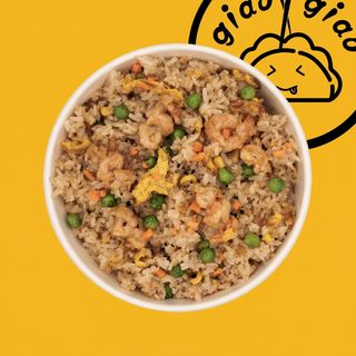 63. Riso saltato con gamberetti