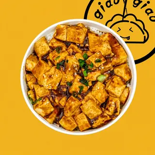 88. Riso con mapo tofu piccante