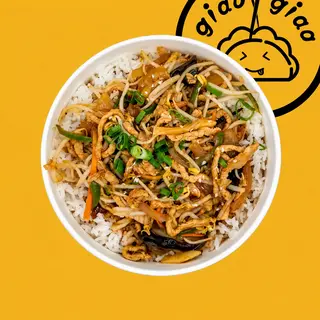 98. Riso con carne di maiale e peperoni