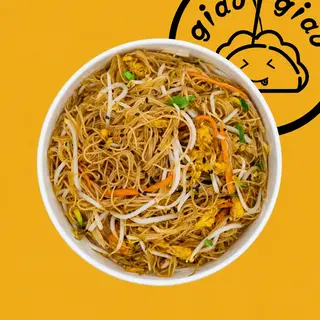 50. Spaghetti di riso con verdure