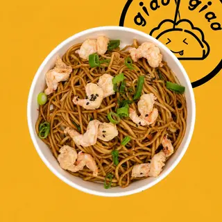 60. Spaghetti con gamberetti