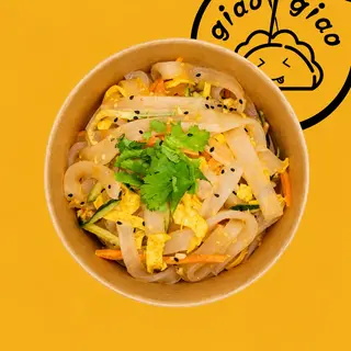 43. spaghetti di riso misti con verdure al gusto piccante (piatti freddi)